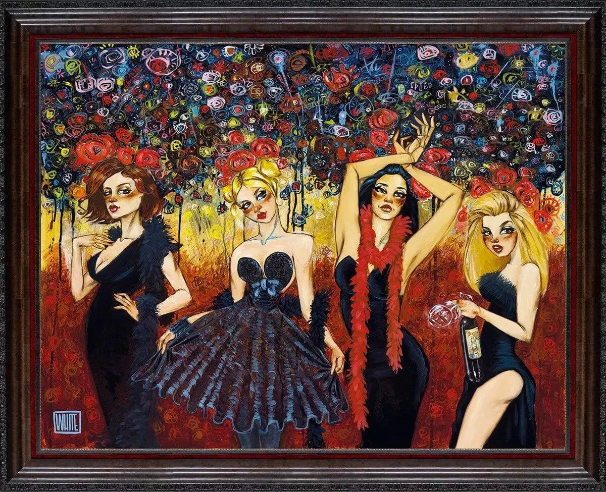 Todd White "The Boa Constrictors" Limited Edition Canvas Giclee