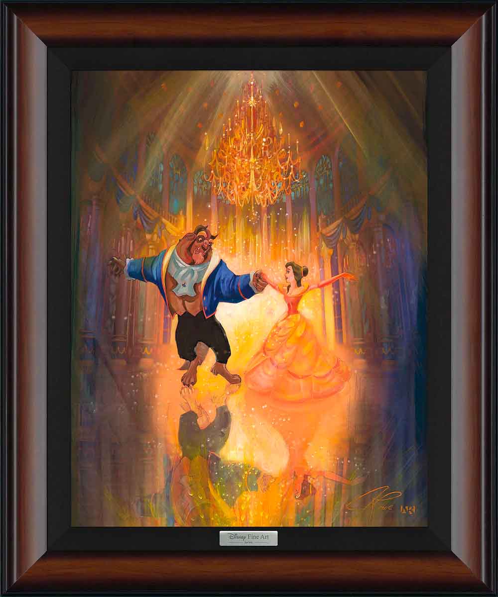 John Rowe Disney The Perfect Dance Limited Edition Canvas Giclee