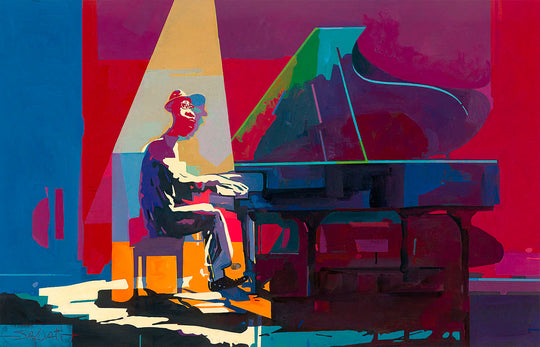 Jim Salvati Disney The Soul of Music Limited Edition Canvas Giclee