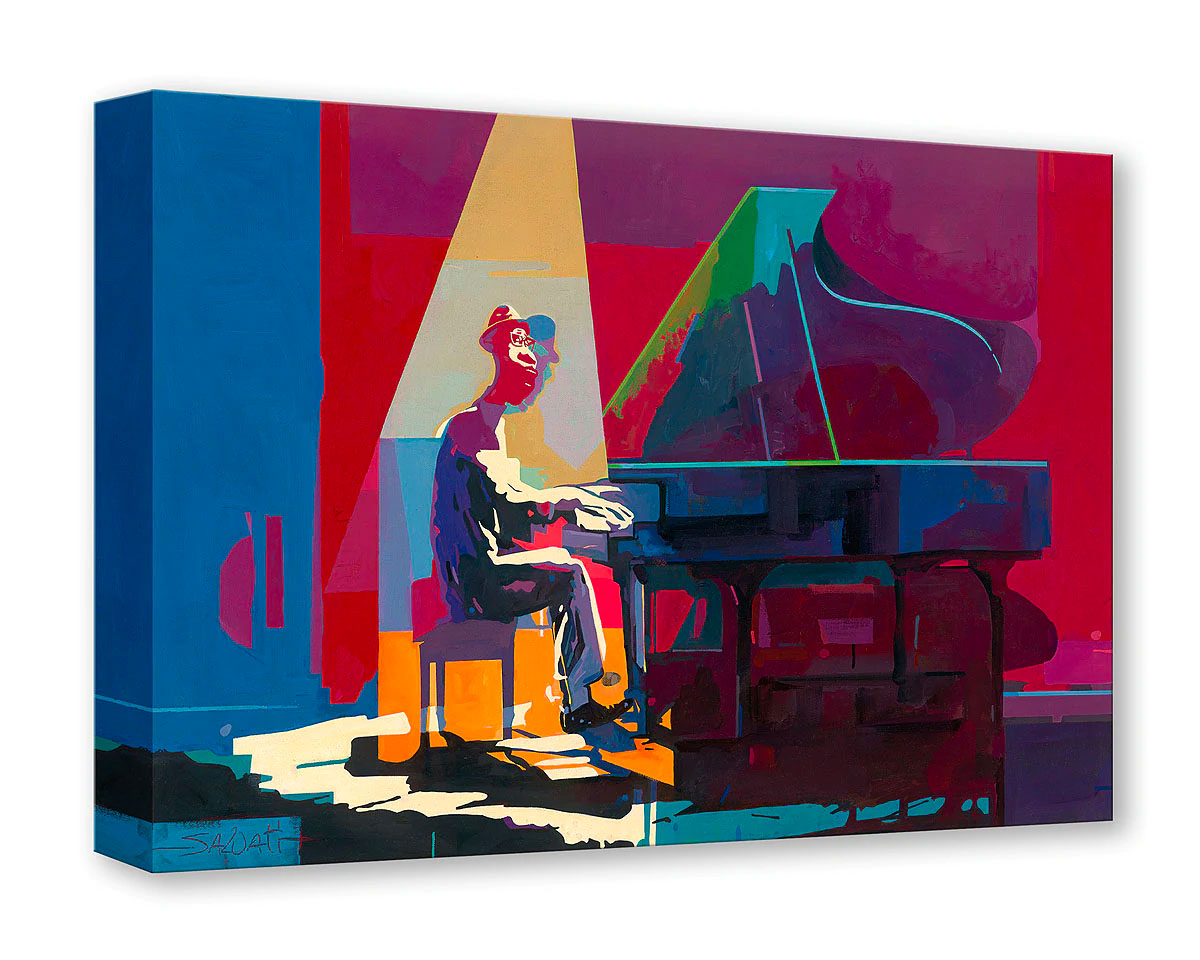 Jim Salvati Disney "The Soul of Music" Limited Edition Canvas Giclee