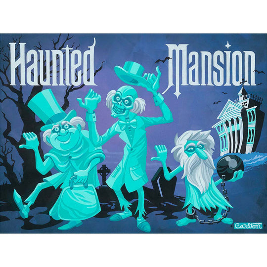 Trevor Carlton Disney The Travelers Limited Edition Canvas Giclee