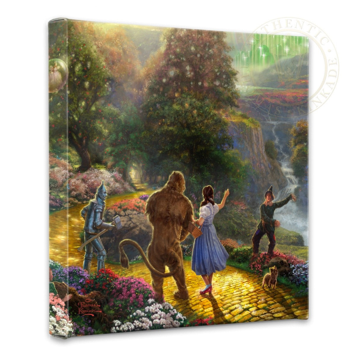 Thomas Kinkade Disney Dreams Dorothy Discovers the Emerald City Limited and Open Canvas Giclee