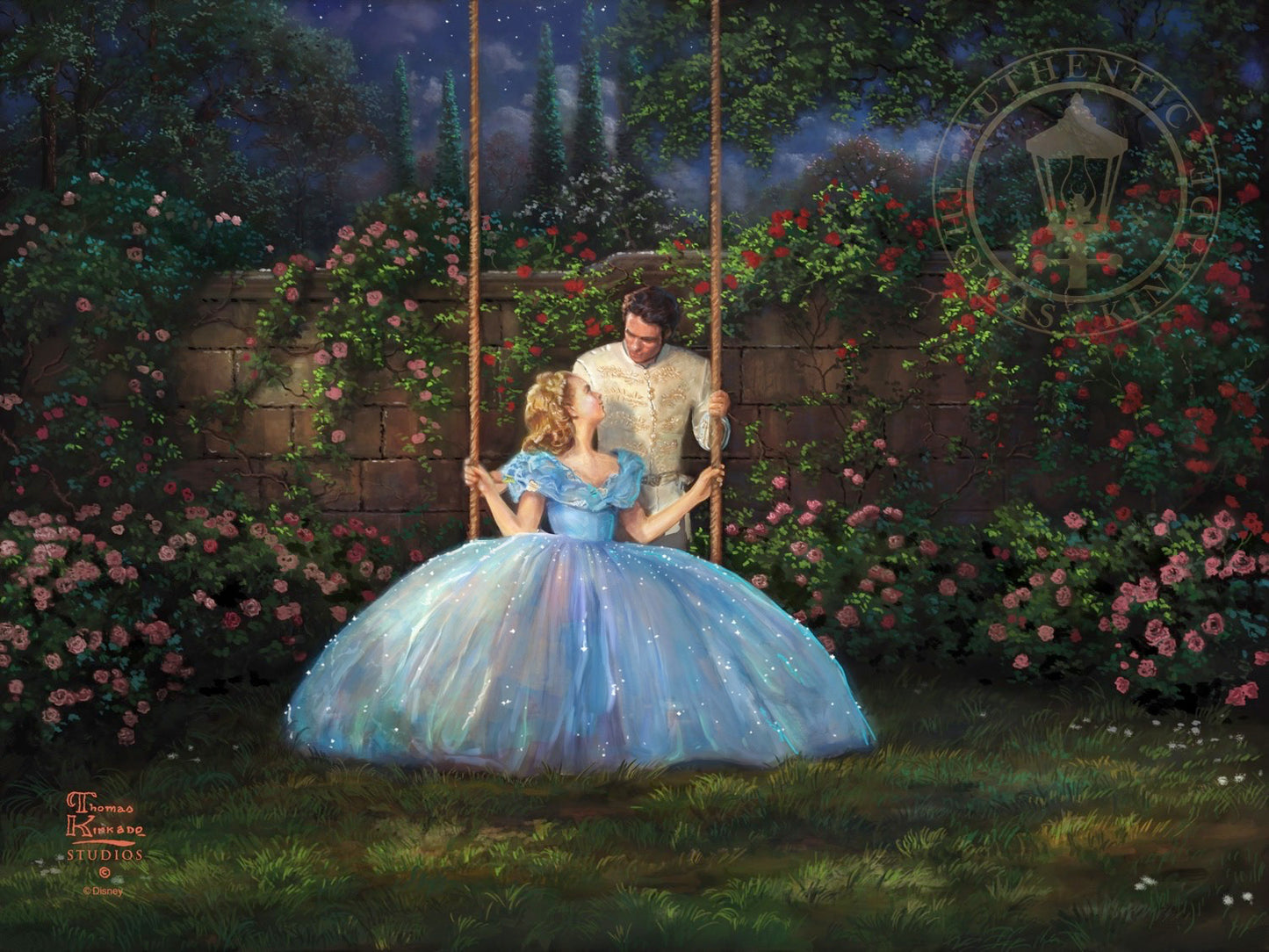 Thomas Kinkade Disney Dreams "Dreams Come True" Limited and Open Canvas Giclee
