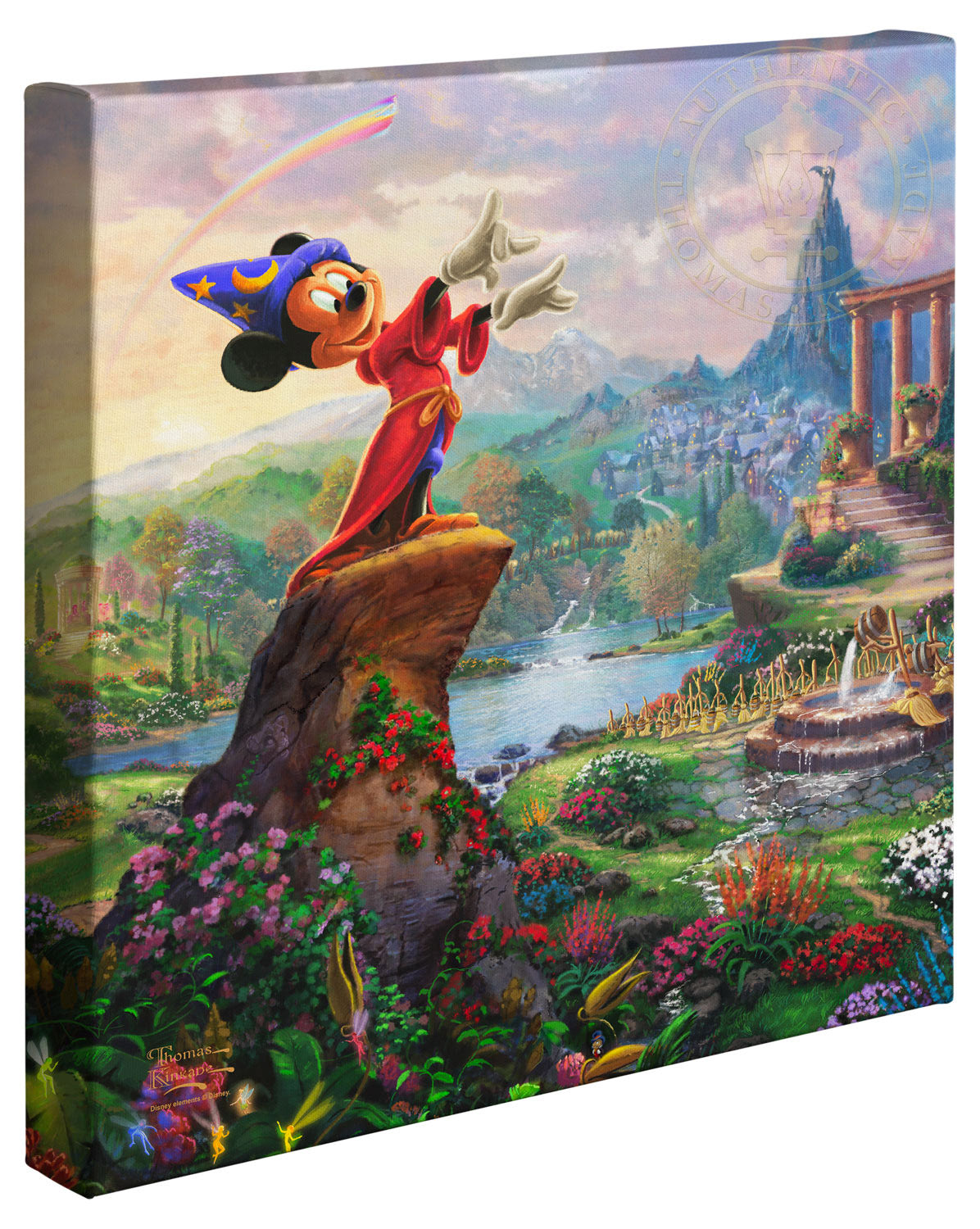 Thomas Kinkade Disney Dreams "Fantasia" Limited and Open Canvas Giclee
