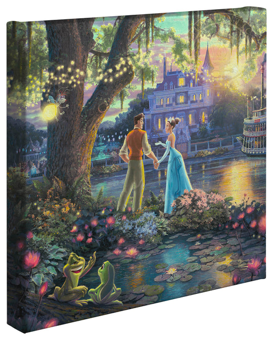 Thomas Kinkade Disney Dreams Princess and the Frog Limited and Open Canvas Giclee