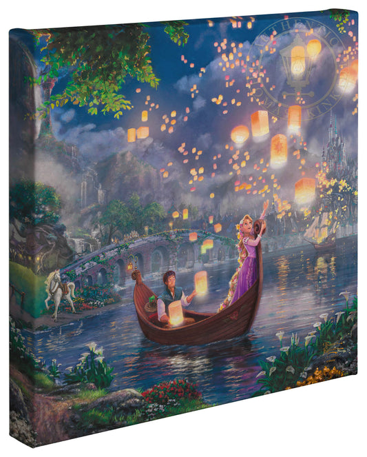 Thomas Kinkade Disney Dreams "Tangled" Limited and Open Canvas Giclee