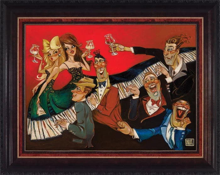Todd White Tickling the Ivory Limited Edition Canvas Giclee