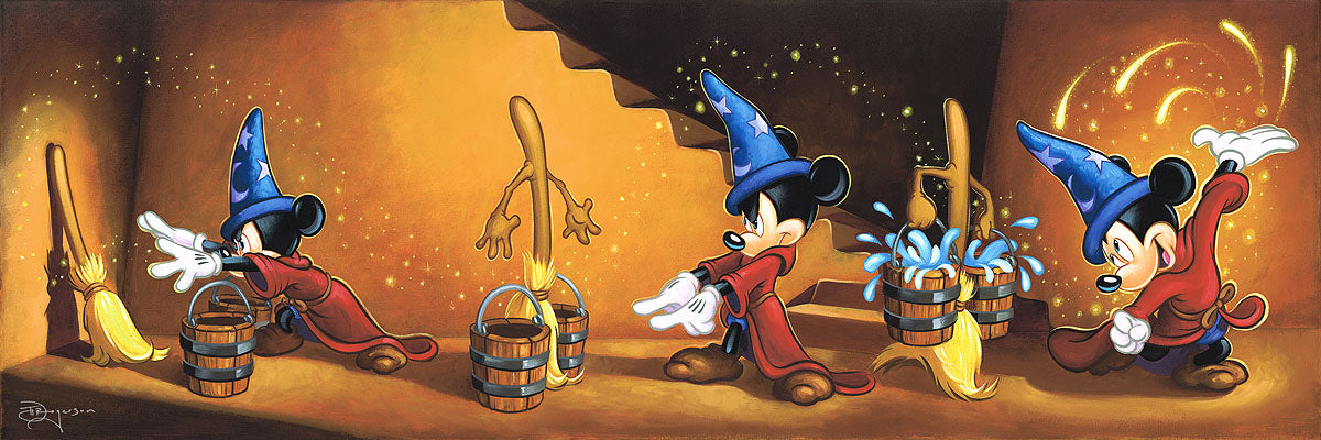 Tim Rogerson Disney "Animated" Limited Edition Canvas Giclee