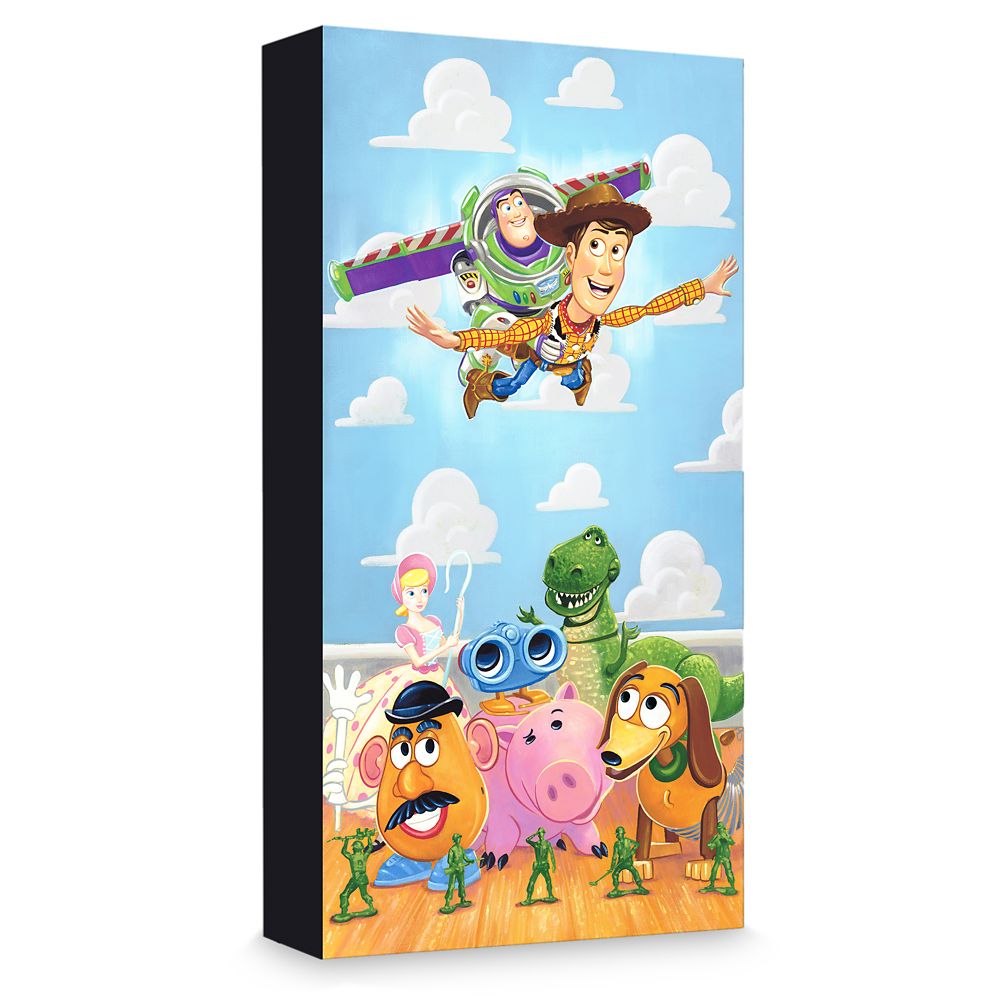 Tim Rogerson Disney The Original Toys Limited Edition Canvas Giclee
