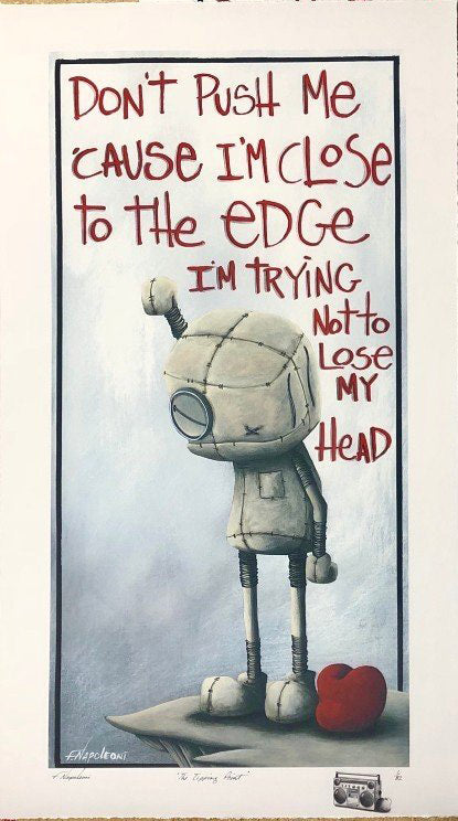 Fabio Napoleoni "The Tipping Point" Limited Edition Paper Giclee