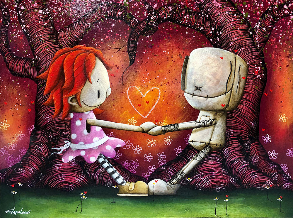 Fabio Napoleoni "Together Forever & Ever" Limited Edition Canvas Giclee