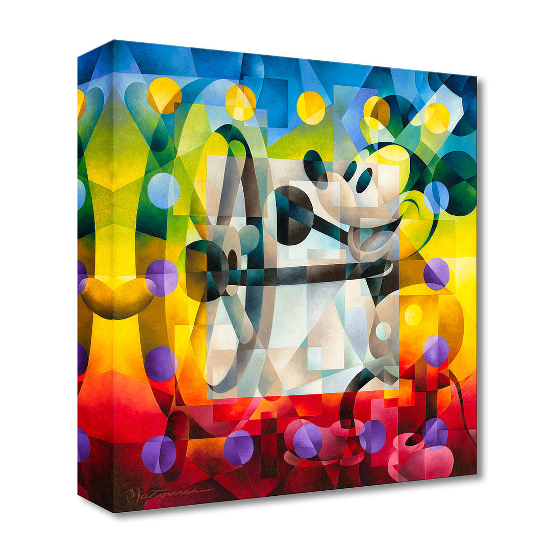 Tom Matousek Disney Steamboat Willie Limited Edition Canvas Giclee