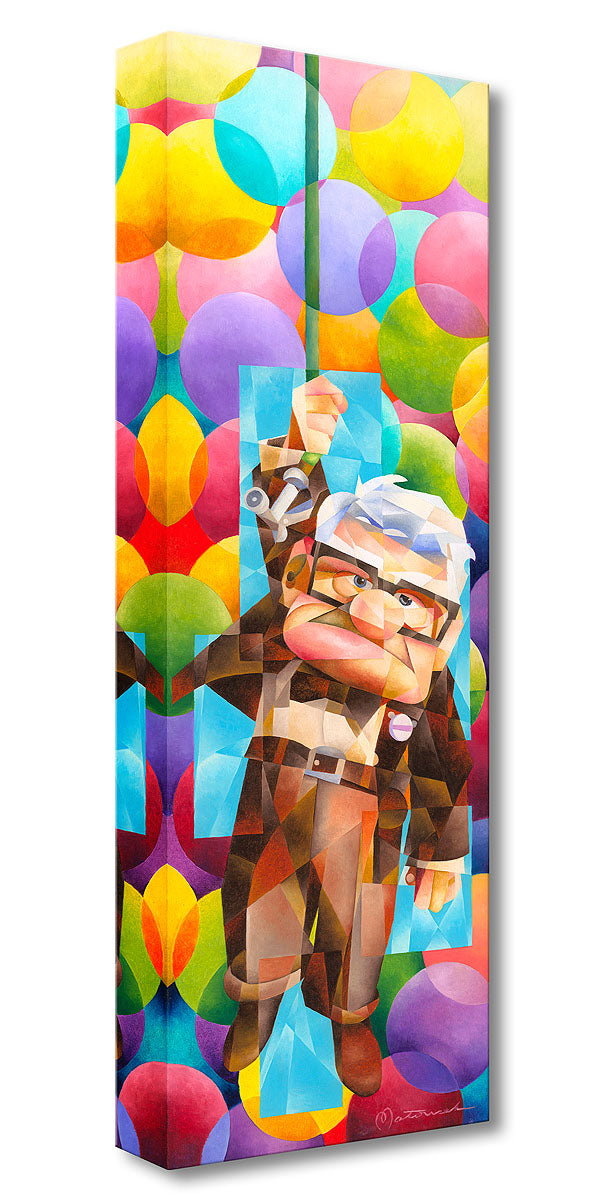 Tom Matousek Disney "Up Goes Carl" Limited Edition Canvas Giclee