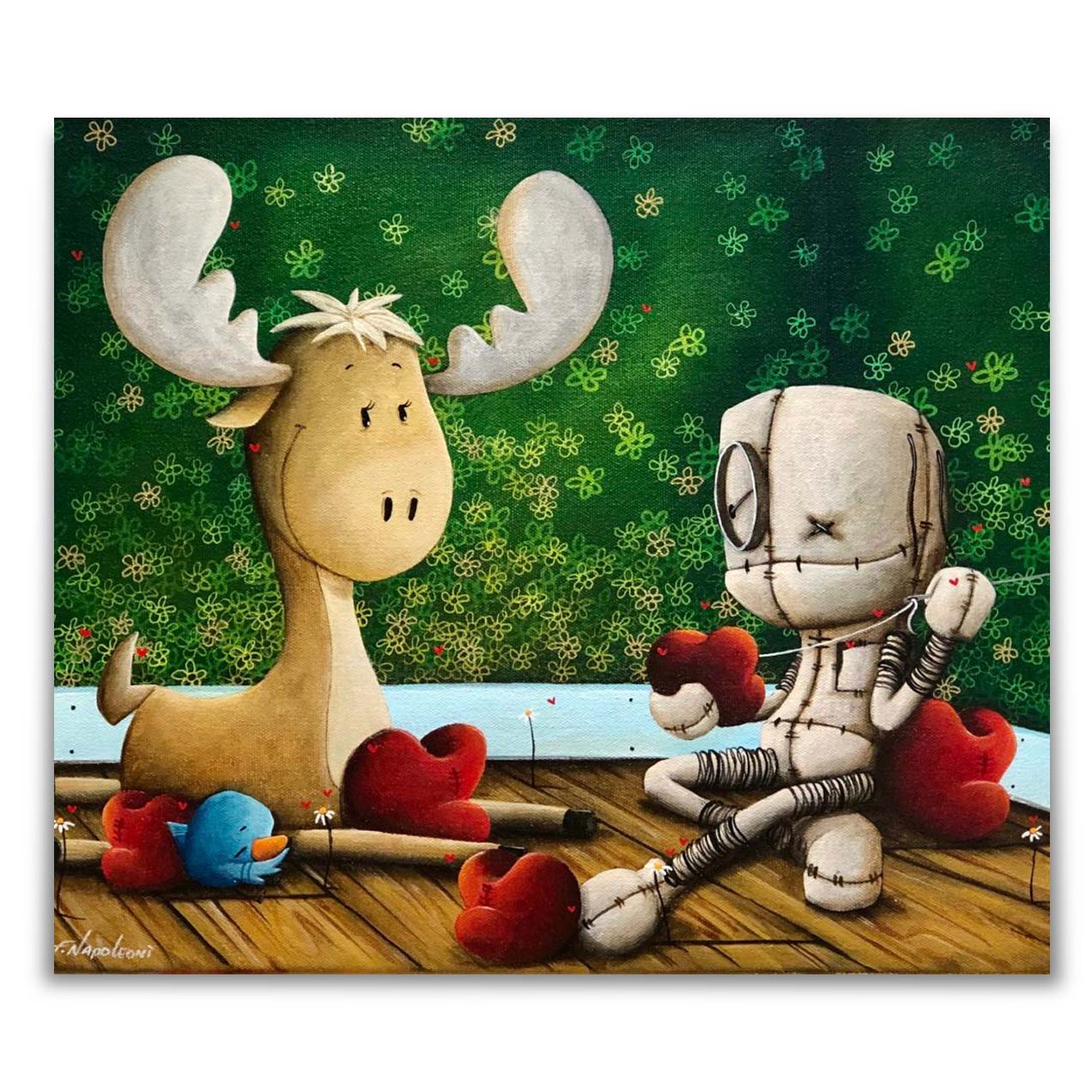 Fabio Napoleoni "Tough As Nails" Limited Edition Paper Giclee