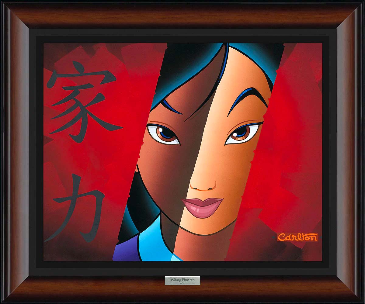 Trevor Carlton Disney Who Am I Inside Limited Edition Canvas Giclee