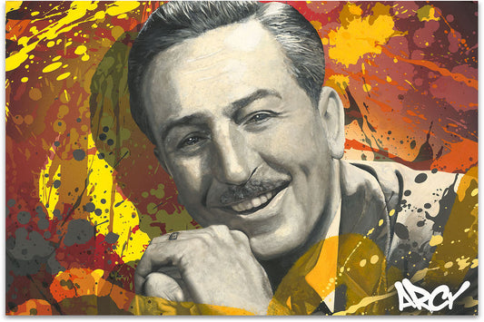 Arcy "Walt Disney" Limited Edition Canvas Giclee