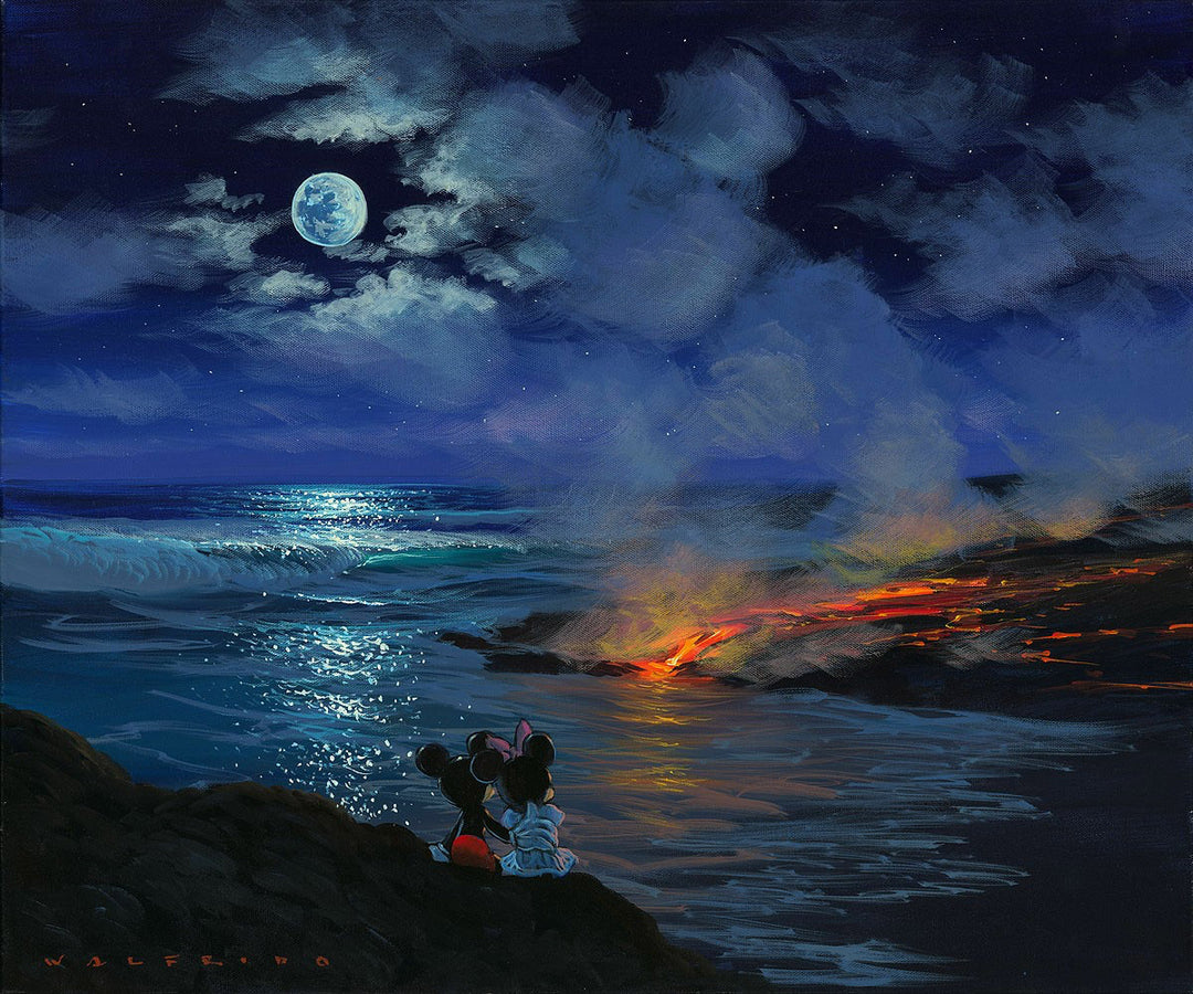 Walfrido Garcia Disney Watching Nature's Creation Limited Edition Canvas Giclee