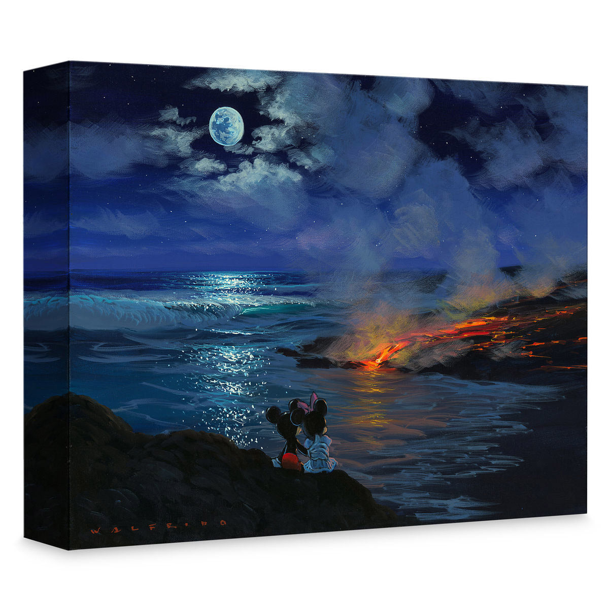 Walfrido Garcia Disney Watching Nature's Creation Limited Edition Canvas Giclee