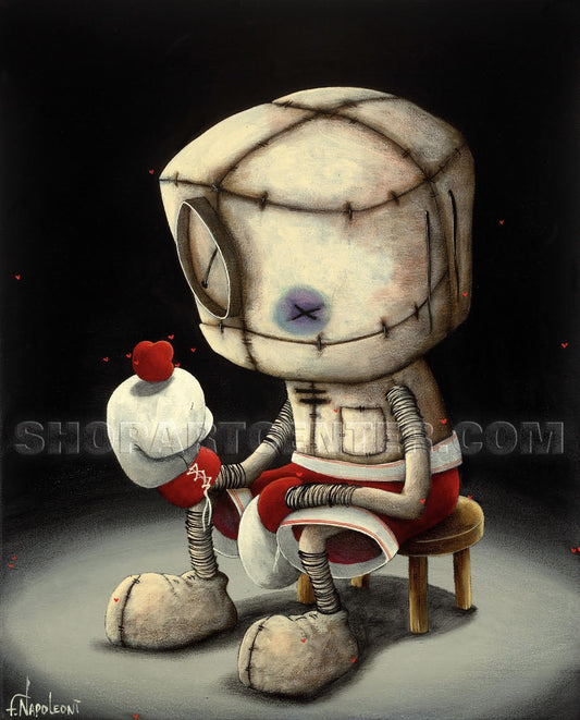 Fabio Napoleoni "We Fight For What We Love" Limited Edition Paper or Canvas Giclee