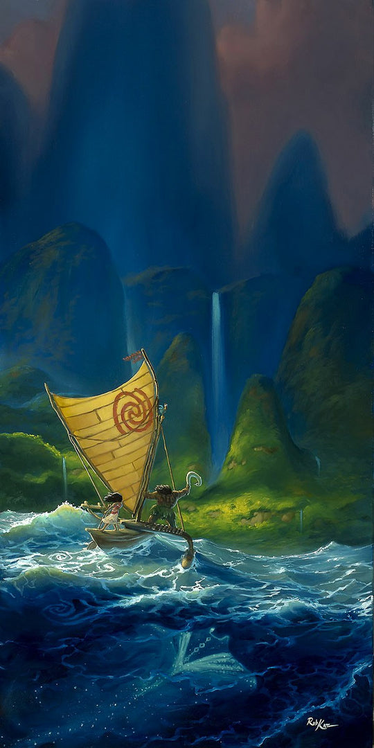 Rob Kaz Disney We Know the Way Limited Edition Canvas Giclee