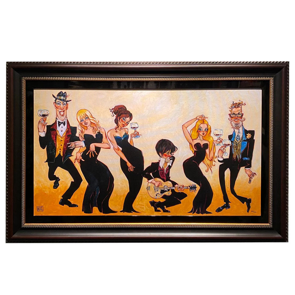 Todd White Outlaws Limited Edition Canvas Giclee