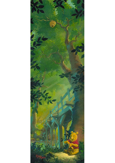 Rob Kaz Disney Hungry for Hunny Limited Edition Canvas Giclee