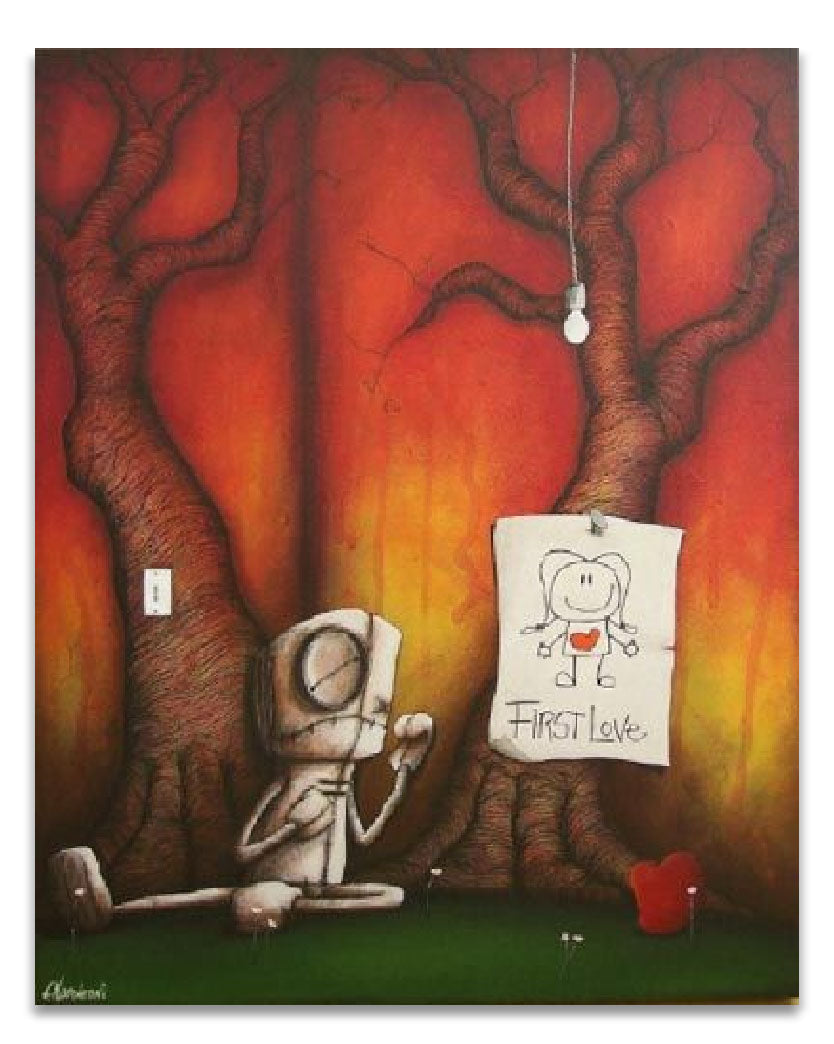 Fabio Napoleoni "You I Will Never Forget" Limited Edition Canvas Giclee
